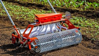 किसान देखें किस काम के लिए इस्तेमाल करते हैं इस मशीन को || Amazing Tools for Garden &amp; Farming