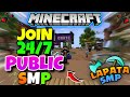 💀 New Best Cracked Public Survival SMP 🧁 | Minecraft Java + PE + Pojav | 24/7 Online | Free To Join