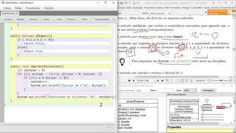 Fundamentos OO: Resolução do Exercício Prático 1-9 (InteiroPositivo) - Implementação no BlueJ
