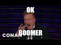 The Boomer Inquisition Questions Conan - CONAN on TBS