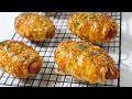 바질소스 듬뿍!! 소시지 롤빵 만들기(소시지빵) -Basil Sausage Bread Roll Recipe l 호야TV