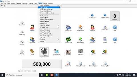 Tampilan Gambar item di Program ISX/POSX