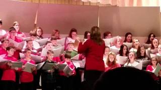 Audrey's first Christmas Choir Concert 2
