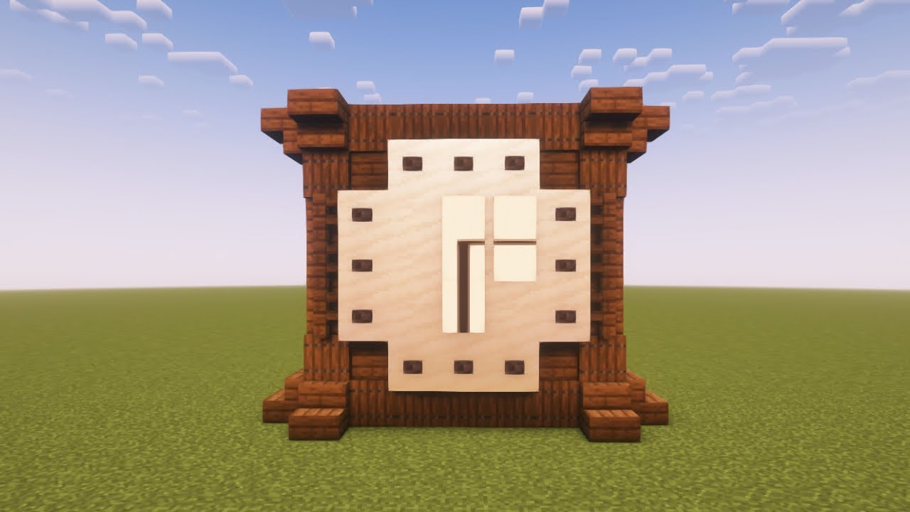 Mini Minecraft Clock How To Build A Clock In Minecraft (Tutorial) - YouTube