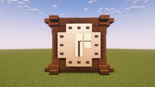 How To Build A Clock In Minecraft (Tutorial)