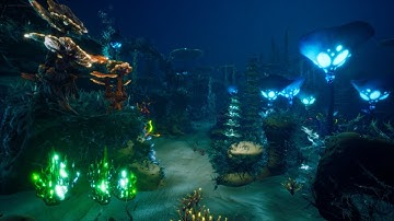 Alien Fantasy Ocean Environment   Unreal Engine
