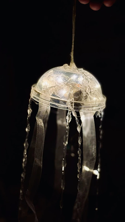 DIY jellyfish | ninu shaaji #diy #craft #shorts