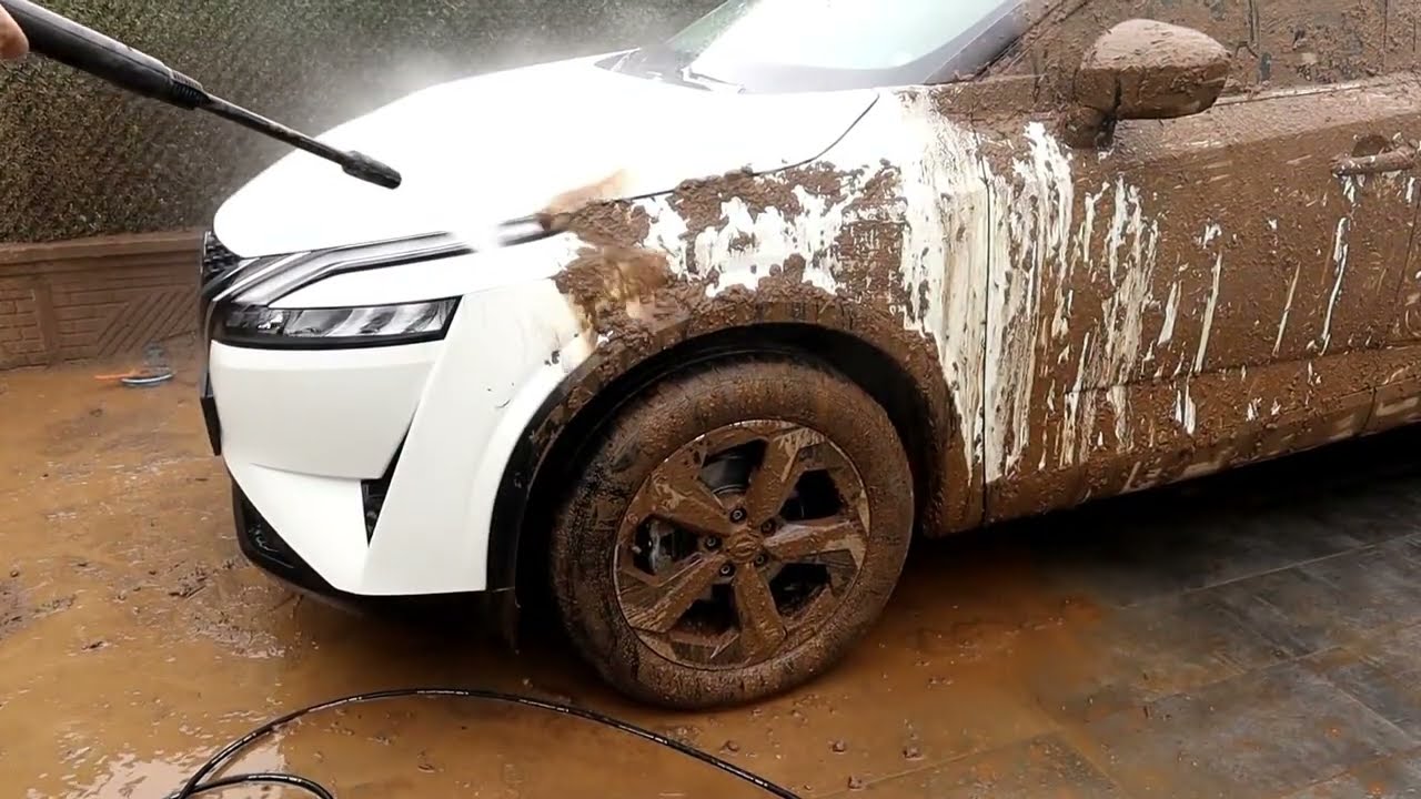 We were stranded for 7 days trying to wash the dirtiest cars