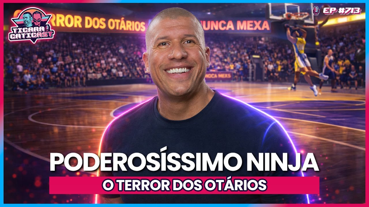 NUNCA MEXA COM ELE, O PODEROSISSÍMO NINJA -  TICARACATICAST | EP 713