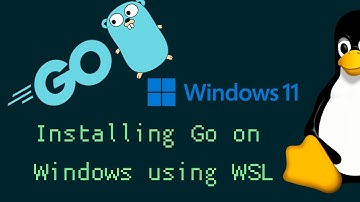 How to install Go on Windows 11 using WSL 2