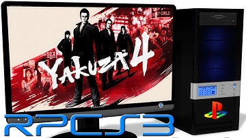 RPCS3 0.0.3 PS3 Emulator - Yakuza 4 (2010) DEMO. Ingame. LLVM Vulkan (Auto LLE) #1