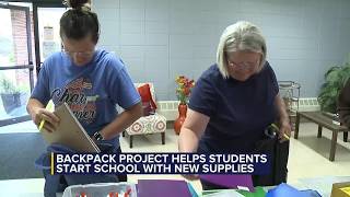 Backpack project helps Tea students start school year with new supplies