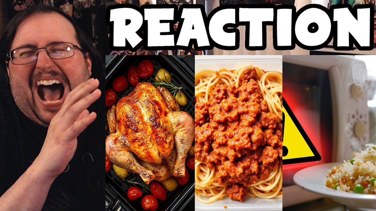 Gor's "How To Use an Air Fryer, Meal Prep, & Reheat Food Correctly by HowToBasic" REACTION