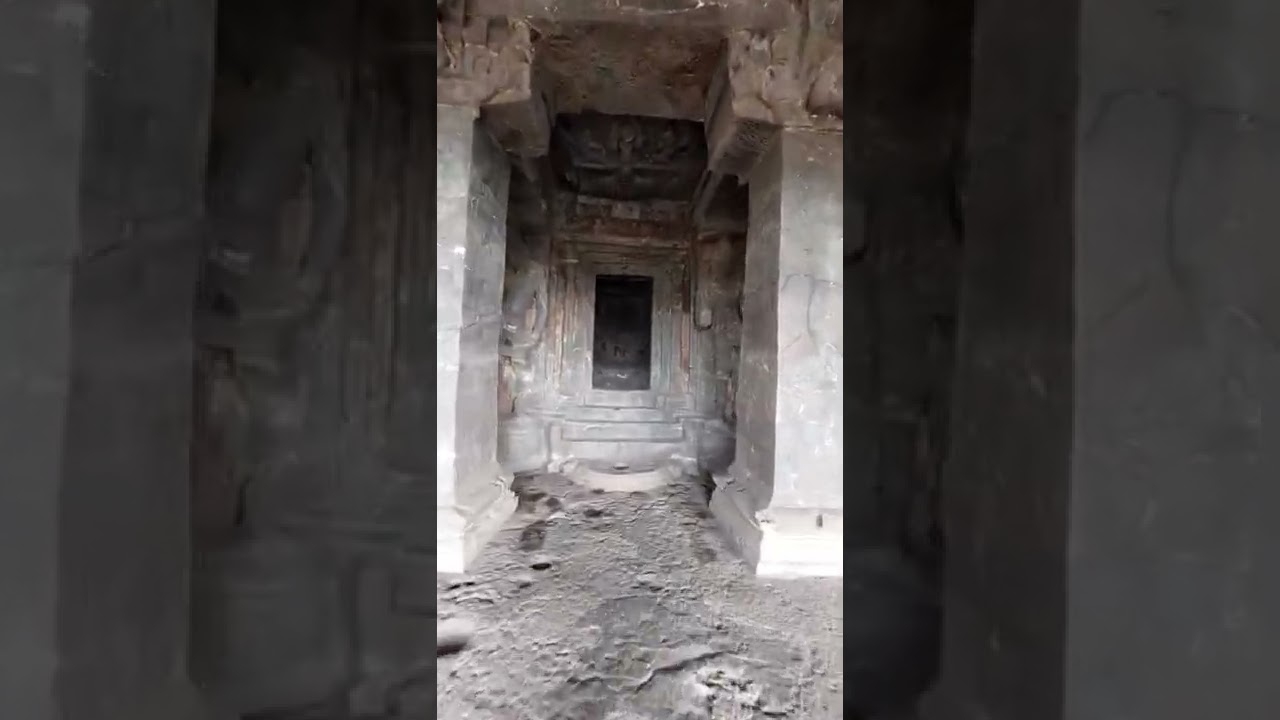 dangerous  moment in ellora caves