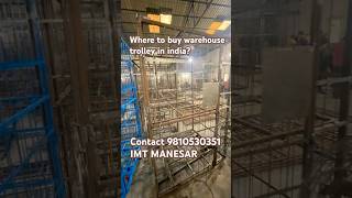 Where to buy warehouse trolley in India?#shortsfeed #shortsvideo #shorts #manufacturing