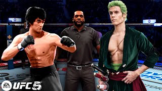UFC 5 | Bruce Lee vs. Roronoa Zoro (EA Sports UFC 5)