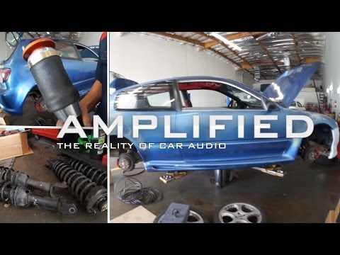 AirLift Strut Bags - Honda Civic Gets Air Suspension Part 1 - Amplified #126