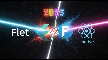 🔥 FLET vs FLUTTER vs REACT NATIVE en 2025: ¿Cuál es el mejor para tu app móvil?