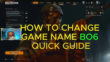 HOW TO CHANGE NAME ON BLACK OPS 6 FAST GUIDE