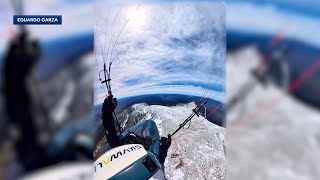 Watch: Paragliding at 7,500 feet over Mount Washington