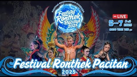 Live Streaming Festival Ronthek Pacitan 2025 Hari ke-3