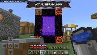 ESTUVE EN EL INFRAMUNDO EN MINECRAFT