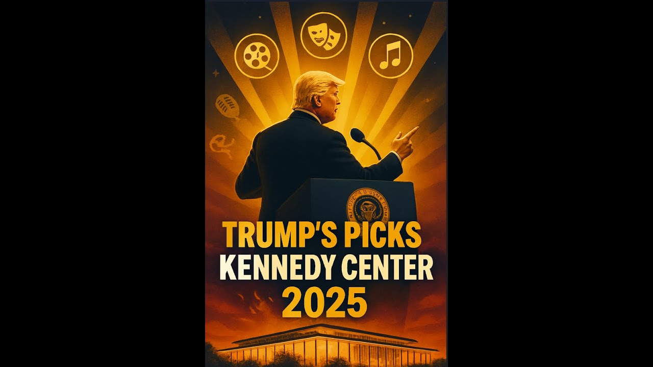 us 🎖️ @DonaldJTrump announces the 2025 @KennedyCenter Honorees in a historic move