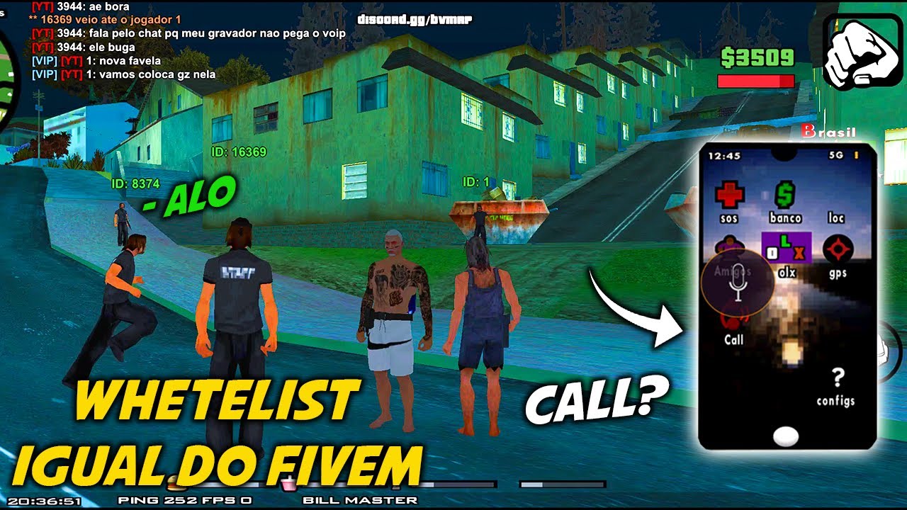 Brasil Vida Moderna RP - Servidor roleplay com VOIP para Android e Pc 