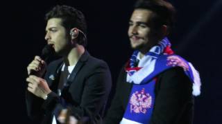 IGNAZIO & GIANLUCA - IL VOLO - UNCHAINED MELODY - MOSCOW 8.JUNE2016