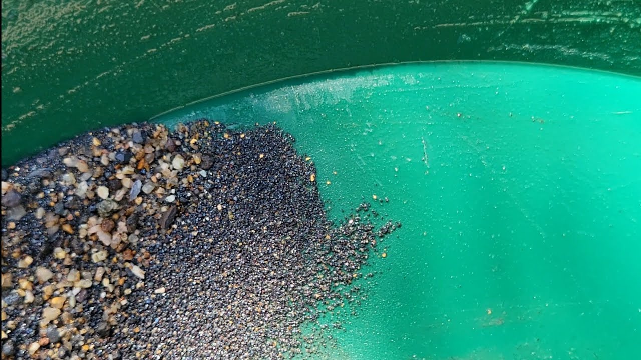 Royal explorer drywasher has impressive recovery of fine gold