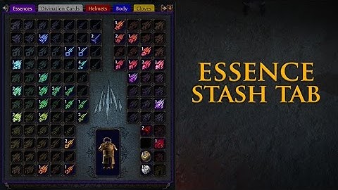 Path of Exile: Essence Tab