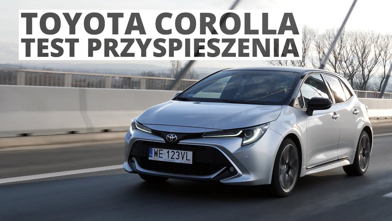 Toyota Corolla 1.2 Turbo 116 Km (Mt) - Przyspieszenie 0-100 Km/H • Filmy • Autocentrum.pl