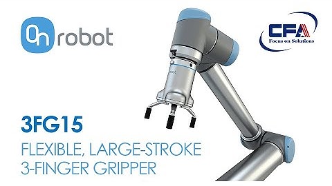 OnRobot 3FG15 Large Stroke 3-finger Gripper