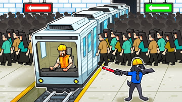 Building the BUSIEST underground train network ever!