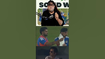 HARSHIT RANA NOT PLAYING GAUTI 😂🤣 #gautamgambhir #harshitrana #indvssa #cricket #funny #viralshorts