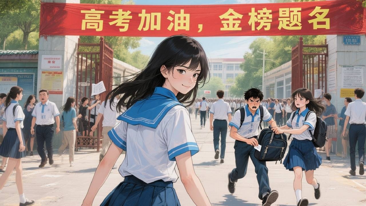 Reborn on Gaokao Day, He Left Me for His Childhood Crush. I Smiled and Watched Him Face Disaster