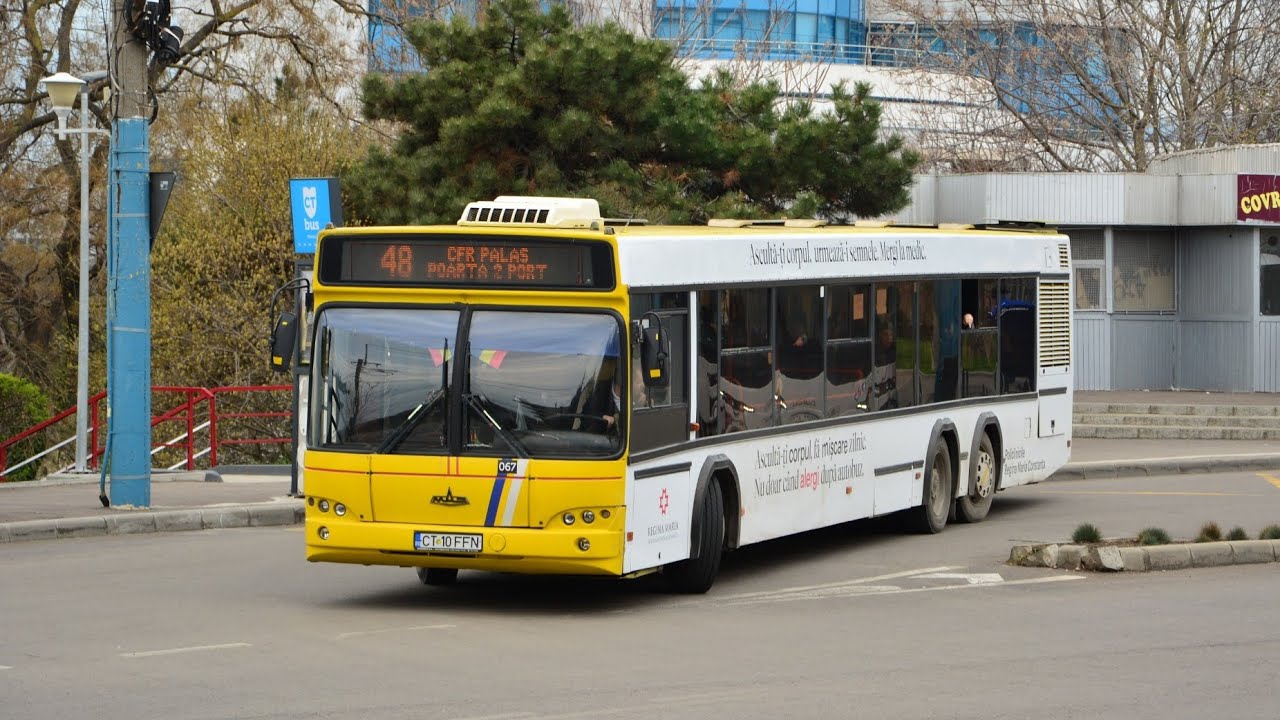 Călătorie cu autobuzul MAZ 107.468🚍 [CT 10 FFN] #3 pe linia 48 - Cora ➡️ C.L. Poarta 2.