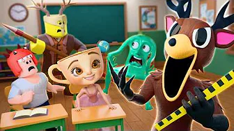 The DEER at SCHOOL! 99 Nights In The Forest Animation