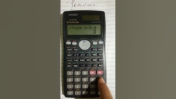 how to solve integration in scientific calculator |  #viral #maths #casiocalculator #mathstricks