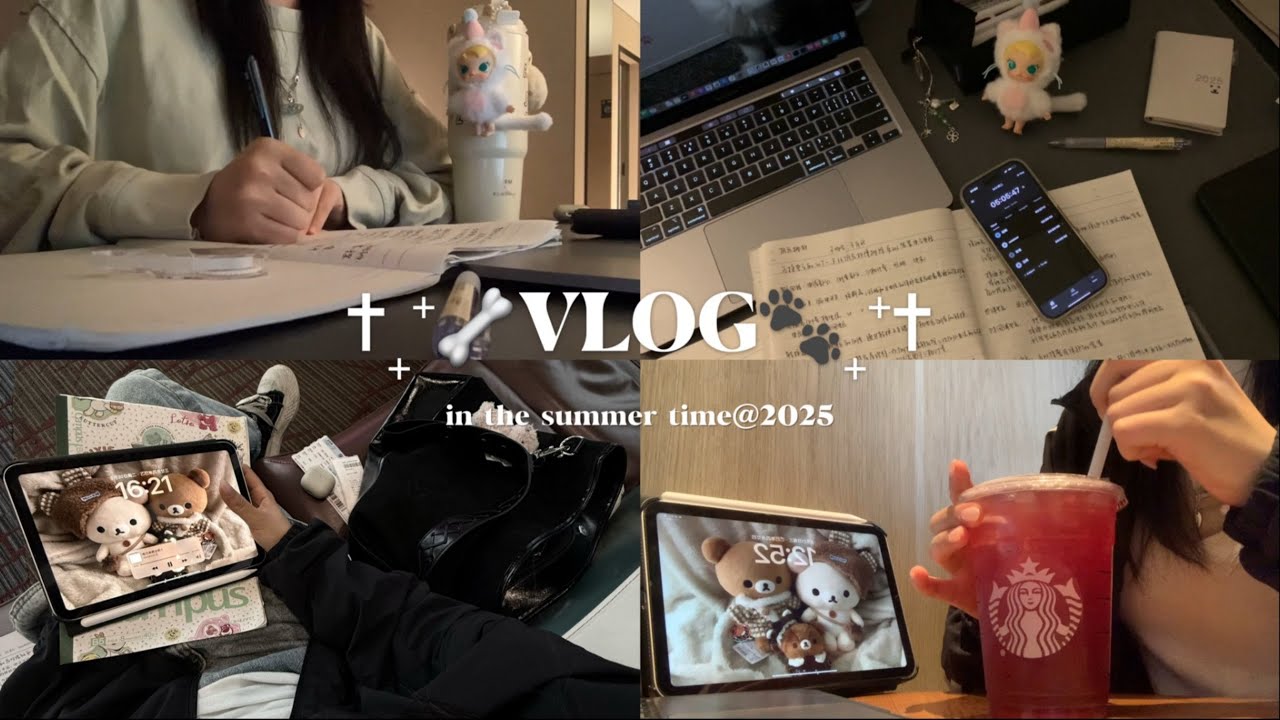 Study Vlog | Tired but Keep Going, May Diary 🌙📖
