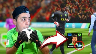 O GOLEIRO DELE TEM 100 DE OVERALL🤯 INCRÍVEEL!! - Modo Carreira Online #24 | DLS 24