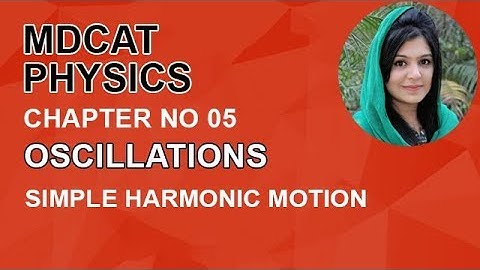 MDCAT Physics Lecture Series, Ch 5, Simple Harmonic Motion, Physics MDCAT Entry Test