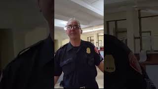 Aggressive Policy Enforcement Sergeant gets educated by his Chief ~ First Amendment Audit #copwatch