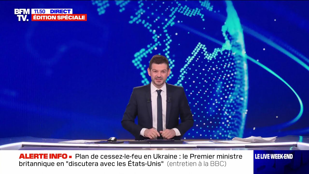 BFMTV | Dernière de Philippe Gaudin sur BFM après 13 ans (adieux) — 11h50, dimanche 02 mars 2025