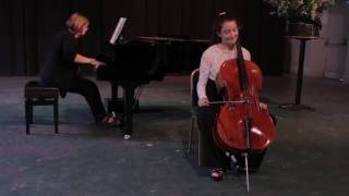 Video thumbnail of "Max Bruch  Kol Nidrei for Cello and Piano, op. 47  Georgina Viu"