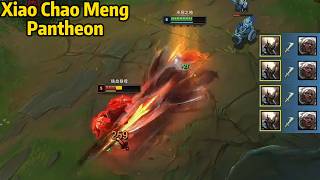 Xiao Chao Meng: His Pantheon's Damage is TOO CRAZY!