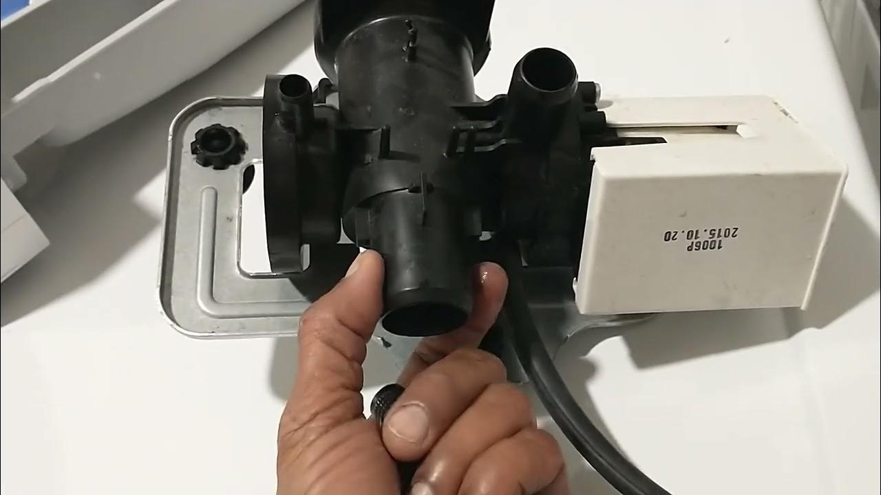 Kenmore Model 41162410 washing machine easy pump replacement. YouTube