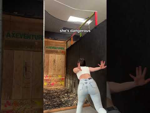 model axe throwing