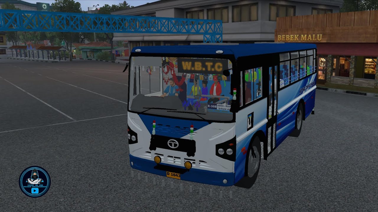 WEST BENGAL TRANSPORT CORPORATION (W.B.T.C) • TATA AGCL Jupiter LPO 1618C [BS-VI] Bus MOD in BUSSID