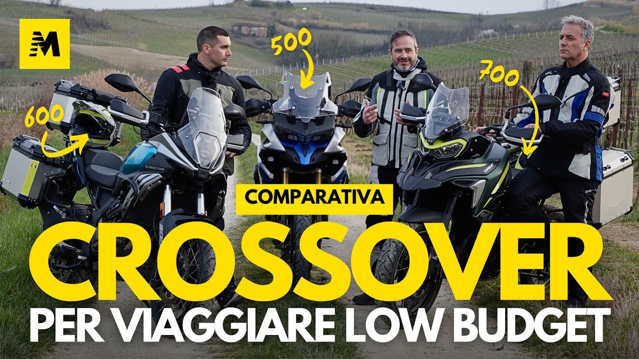 Viaggiare LOW Budget? Con un 700, 600 o 500? Comparativa medie crossover BENELLI vs VOGE vs QJ MOTOR